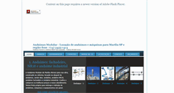 Desktop Screenshot of andaimesmodular.com.br